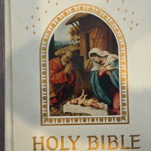 Holy Bible NAB Catholic Life Deluxe Edition 1971 Hardcover